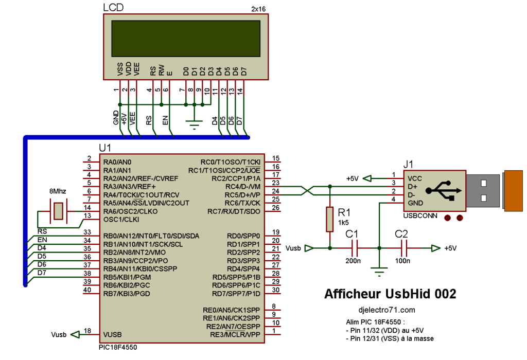 Afficheur UsbHid 002