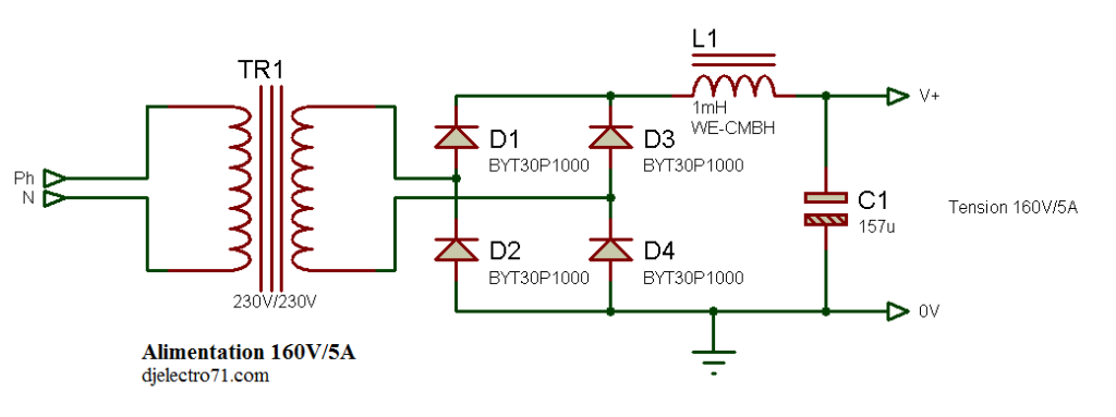 alimentation.160v-5a